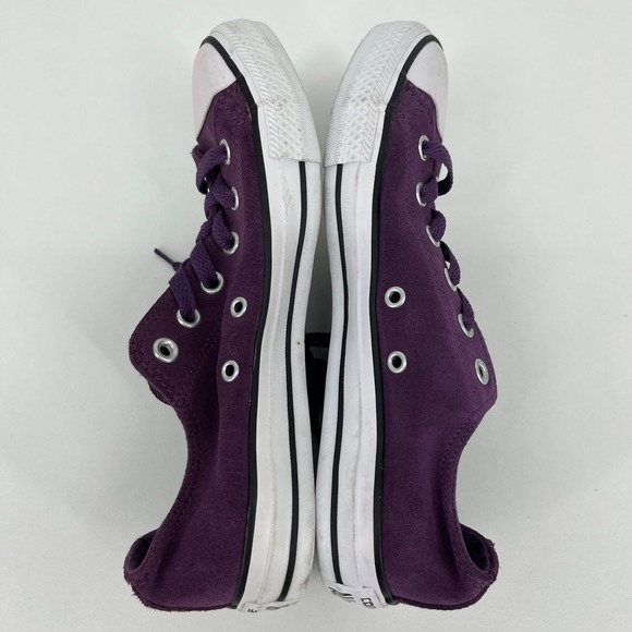 Converse CONS CTAS Pro OX Low Top Sneakers Nightfall Violet Suede Women's Size 8 - Picture 7 of 10
